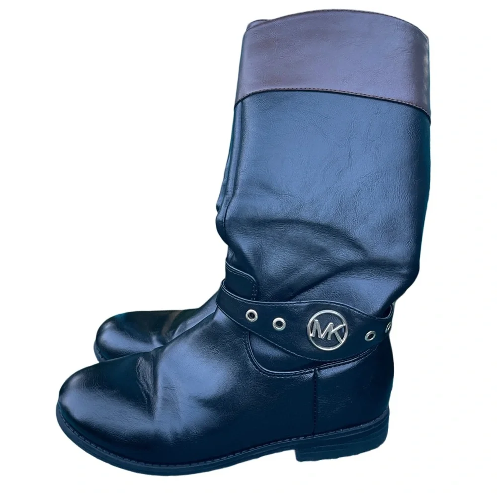 Michael Kors Emma Derby Riding Boots - Girls Size 2